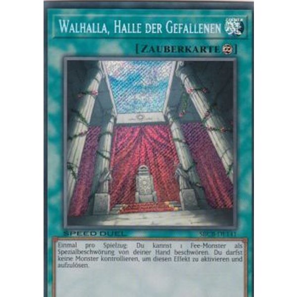Walhalla, Halle der Gefallenen (Secret Rare) SBCB-DE141-SCR