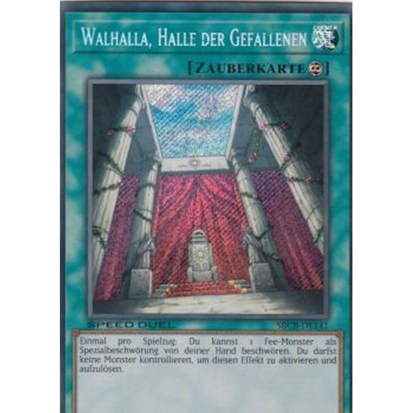 Walhalla, Halle der Gefallenen (Secret Rare) SBCB-DE141-SCR