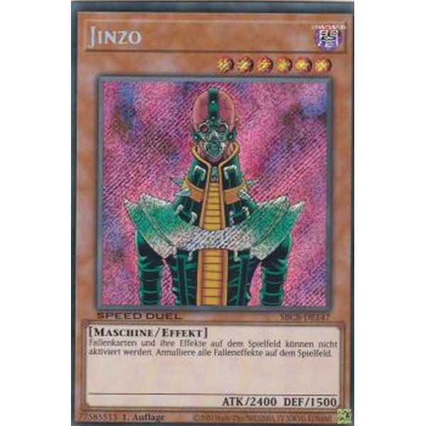 Jinzo (Secret Rare) SBCB-DE147-SCR