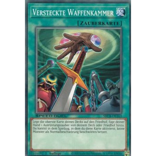 Versteckte Waffenkammer SBCB-DE163