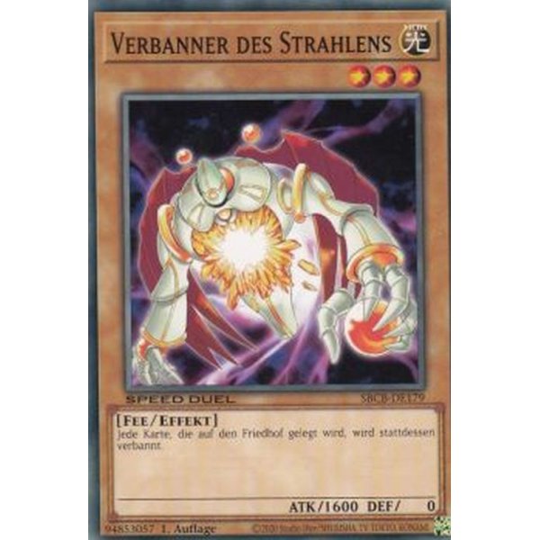 Verbanner des Strahlens SBCB-DE179