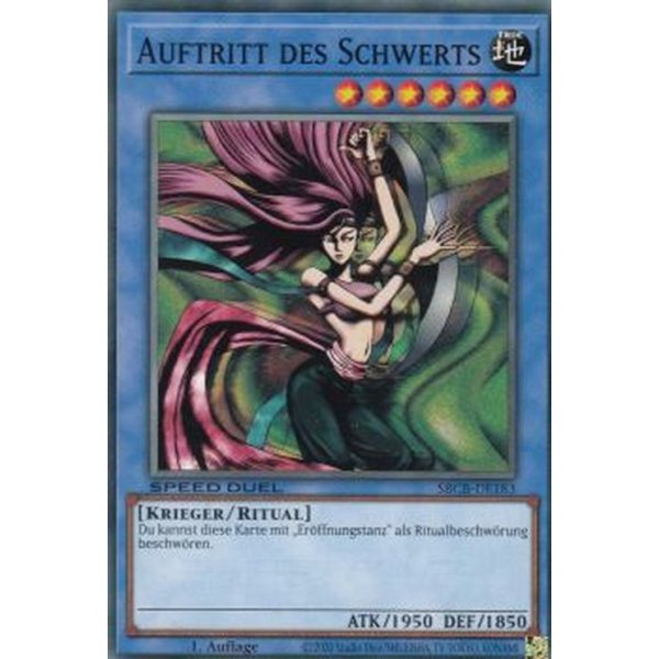 Auftritt des Schwerts SBCB-DE183
