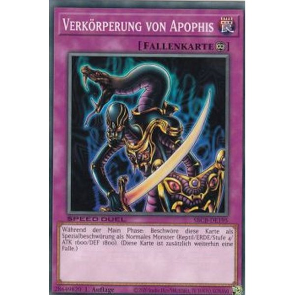 Verk&ouml;rperung von Apophis SBCB-DE195