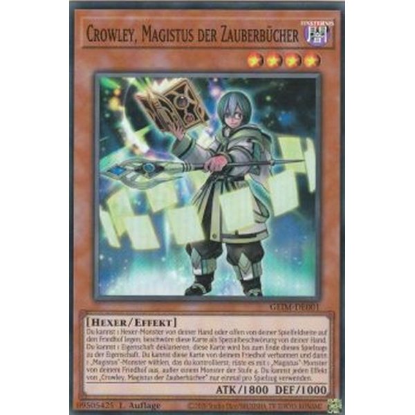 Crowley, Magistus der Zauberb&uuml;cher GEIM-DE001