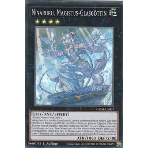 Ninaruru, Magistus-Glasg&ouml;ttin (Super Rare) GEIM-DE007-SR