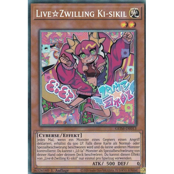 Live Zwilling Ki-sikil (Collectors Rare) GEIM-DE013-CR
