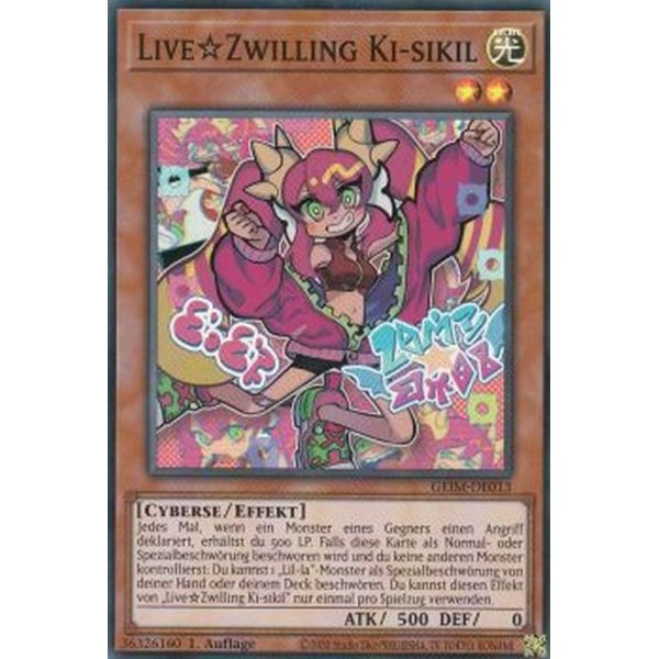 Live Zwilling Ki-sikil (Super Rare) GEIM-DE013-SR