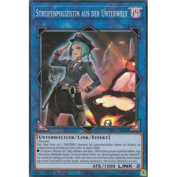 Streifenpolizistin aus der Unterwelt (Super Rare) GEIM-DE048-SR