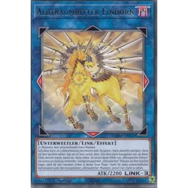 Albtraumritter Einhorn (Rare) GEIM-DE050-R