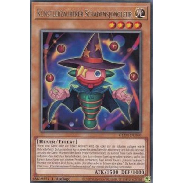 K&uuml;nstlerzauberer Schadensjongleur GEIM-DE060