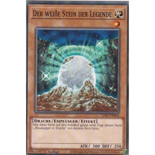Der wei&szlig;e Stein der Legende LDS2-DE004
