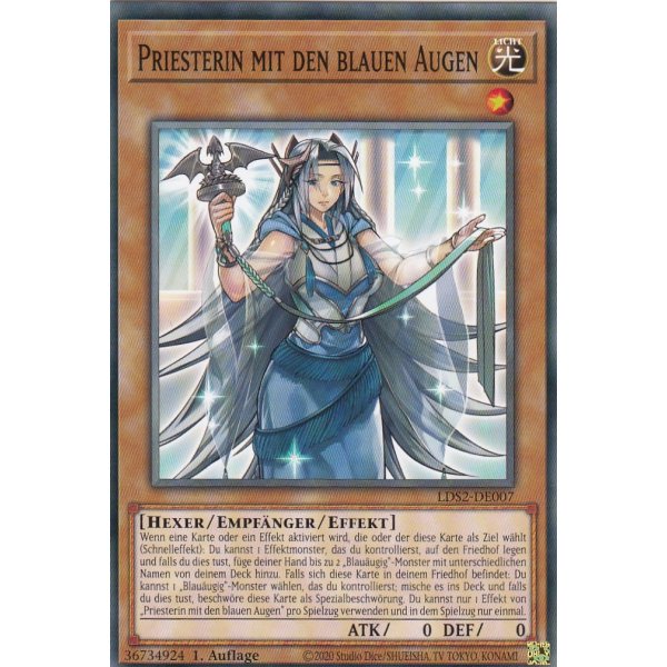 Priesterin mit den blauen Augen LDS2-DE007