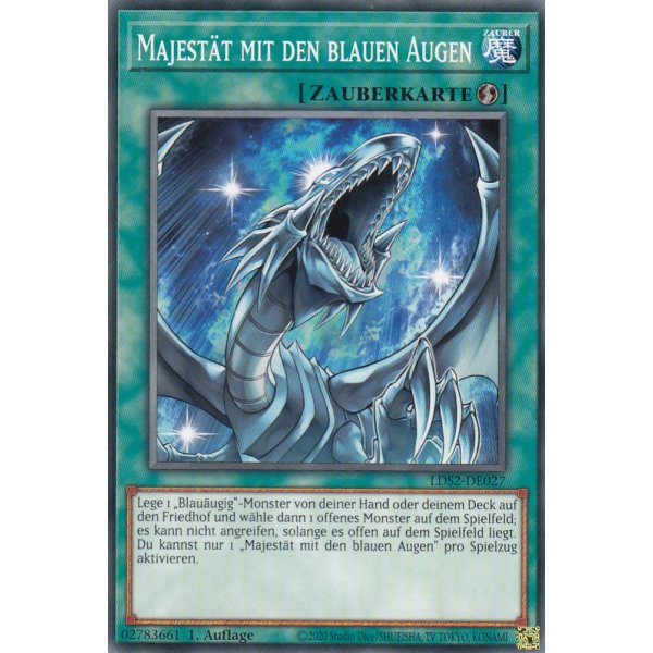Majest&auml;t mit den blauen Augen LDS2-DE027
