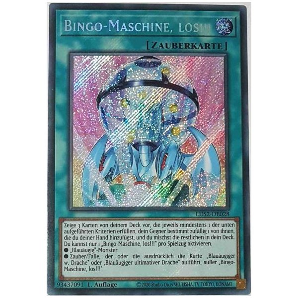 Bingo-Maschine, los!!! LDS2-DE028