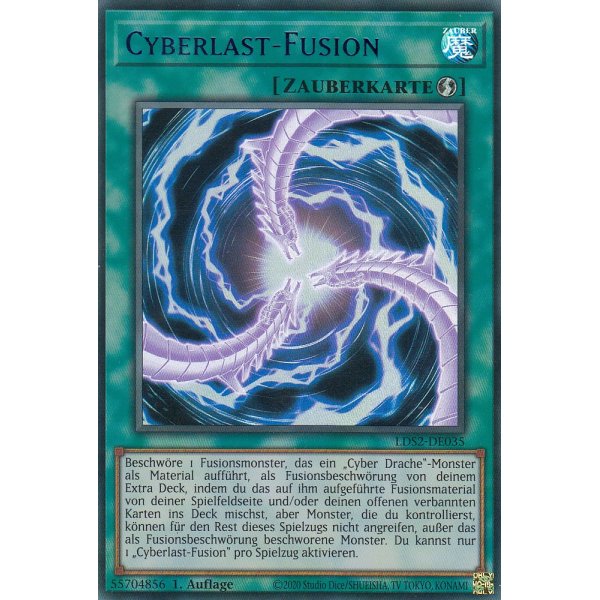 Cyberlast-Fusion COLORED RARE LDS2-DE035-Colored-Rare