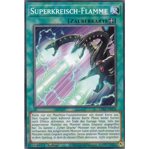 Superkreisch-Flamme LDS2-DE036