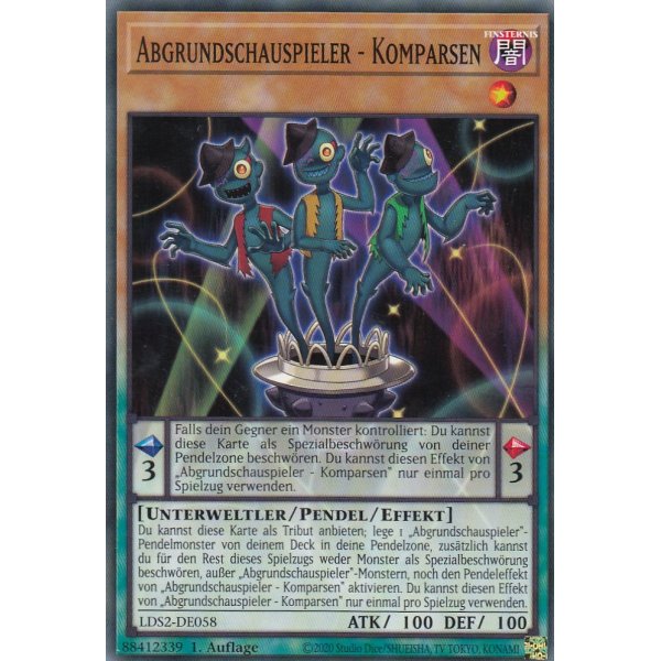 Abgrundschauspieler - Komparsen LDS2-DE058