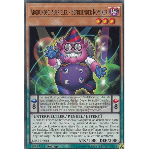 Abgrundschauspieler - Befreiender Komiker LDS2-DE061