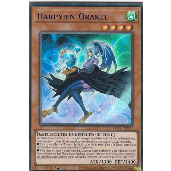 Harpyien-Orakel COLORED RARE LDS2-DE077-Colored-Rare