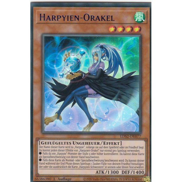Harpyien-Orakel COLORED RARE LDS2-DE077-Colored-Rare
