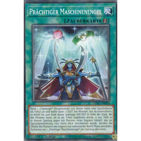 Pr&auml;chtiger Maschinenengel LDS2-DE094