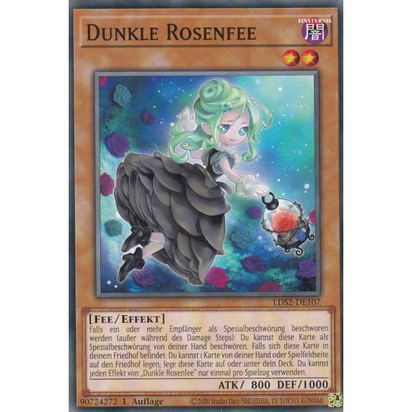 Dunkle Rosenfee LDS2-DE107