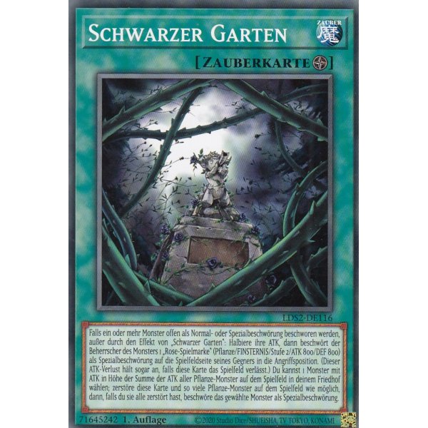 Schwarzer Garten LDS2-DE116