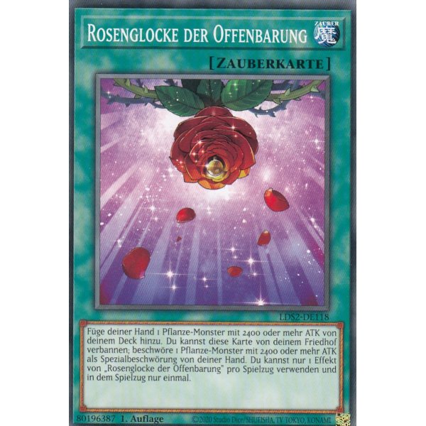 Rosenglocke der Offenbarung LDS2-DE118