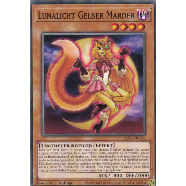 Lunalicht Gelber Marder LDS2-DE128