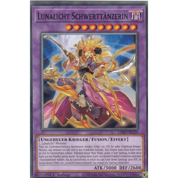 Lunalicht Schwertt&auml;nzerin LDS2-DE129