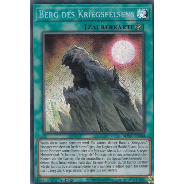Berg des Kriegsfelsens BLVO-DE000