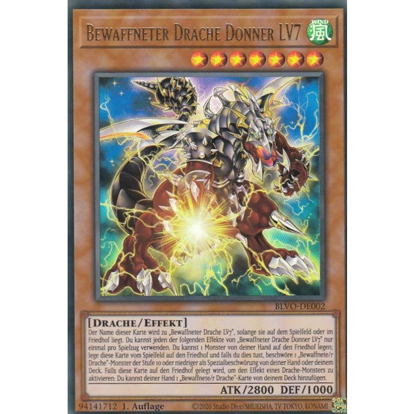 Bewaffneter Drache Donner LV7 BLVO-DE002