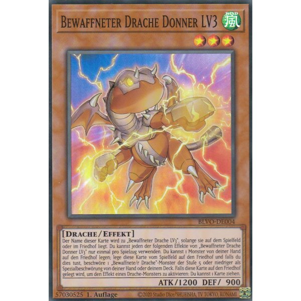 Bewaffneter Drache Donner LV3 BLVO-DE004