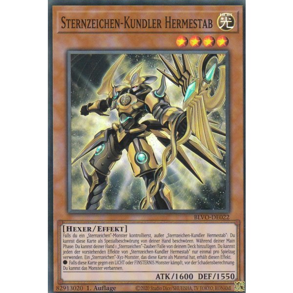 Sternzeichen-Kundler Hermestab BLVO-DE022