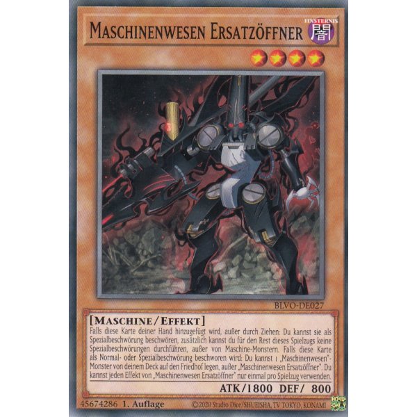 Maschinenwesen Ersatz&ouml;ffner BLVO-DE027