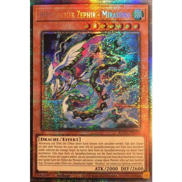 Himmlischer Zephir - Miradora (Starlight Rare) BLVO-DE029-Starlight-Rare