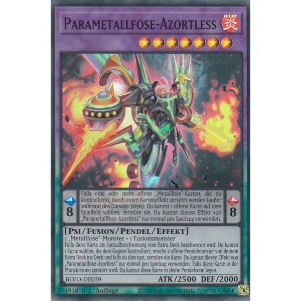 Parametallfose-Azortless BLVO-DE039