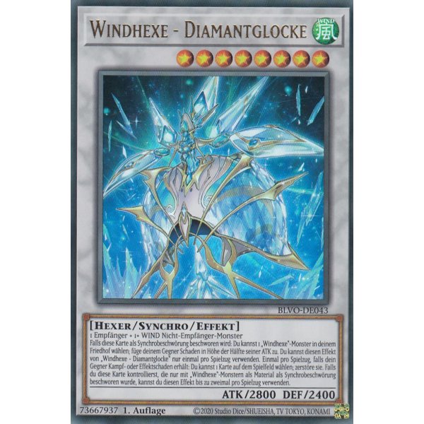 Windhexe - Diamantglocke BLVO-DE043