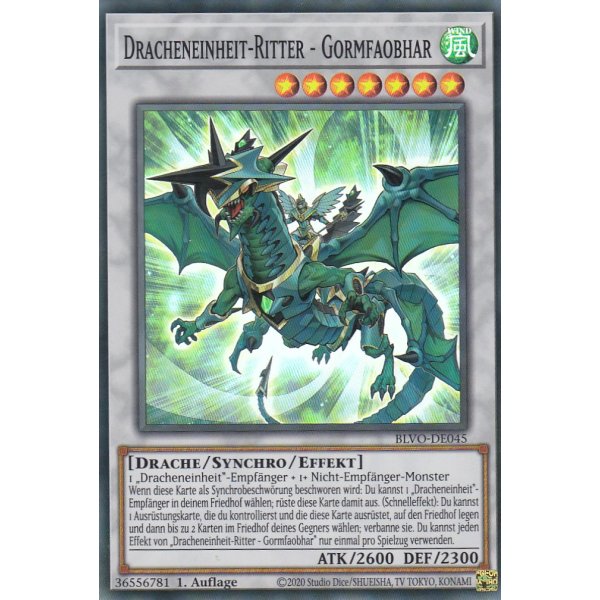 Dracheneinheit-Ritter - Gormfaobhar BLVO-DE045