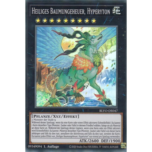 Heiliges Baumungeheuer, Hyperyton BLVO-DE047