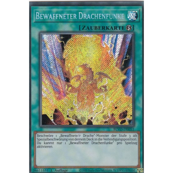 Bewaffneter Drachenfunke BLVO-DE051