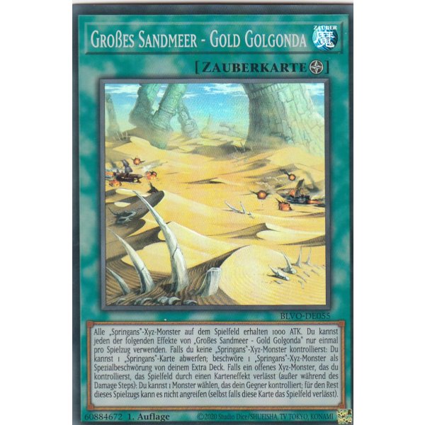Gro&szlig;es Sandmeer - Gold Golgonda BLVO-DE055