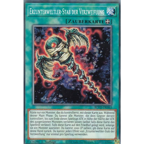 Erzunterweltler-Stab der Verzweiflung BLVO-DE063
