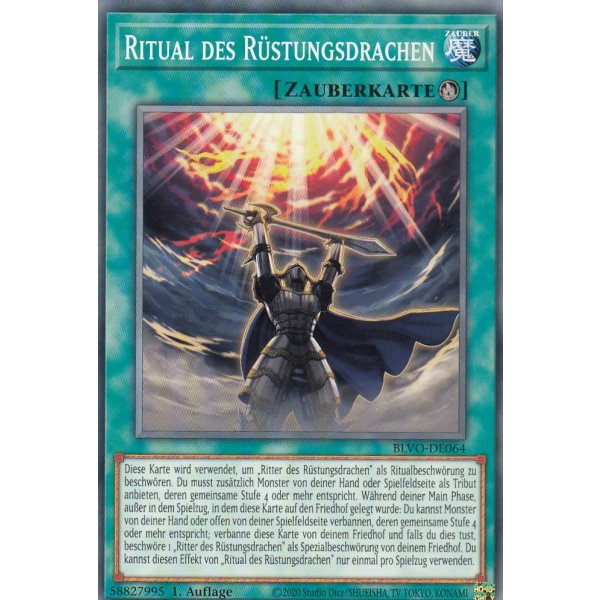 Ritual des R&uuml;stungsdrachen BLVO-DE064