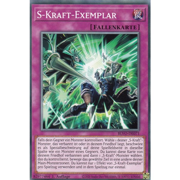 S-Kraft-Exemplar BLVO-DE071