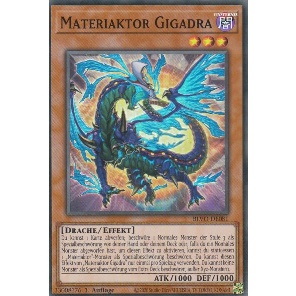 Materiaktor Gigadra BLVO-DE081