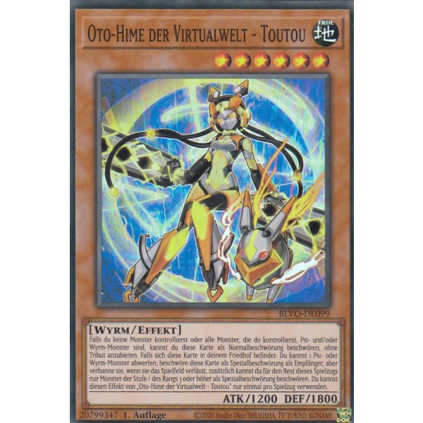 Oto-Hime der Virtualwelt - Toutou BLVO-DE099