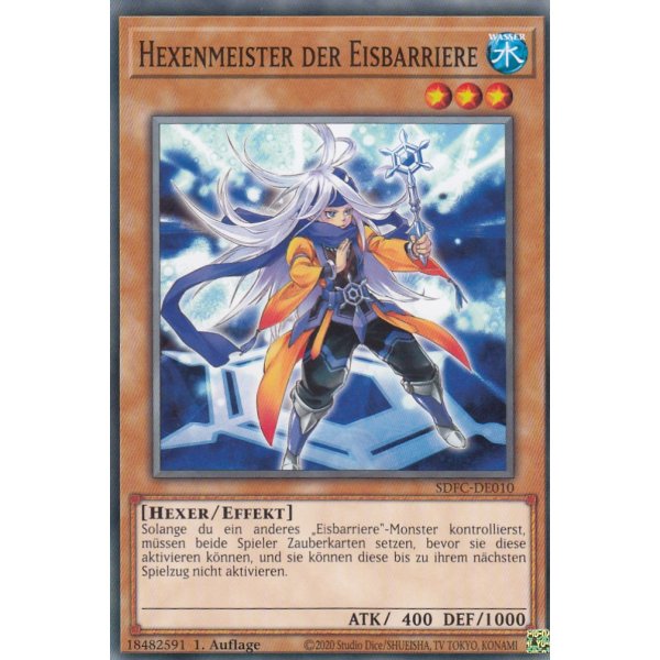 Hexenmeister der Eisbarriere SDFC-DE010