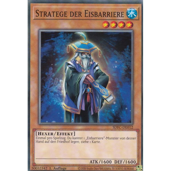 Stratege der Eisbarriere SDFC-DE012