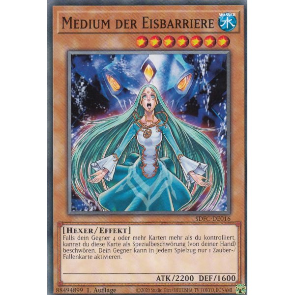 Medium der Eisbarriere SDFC-DE016